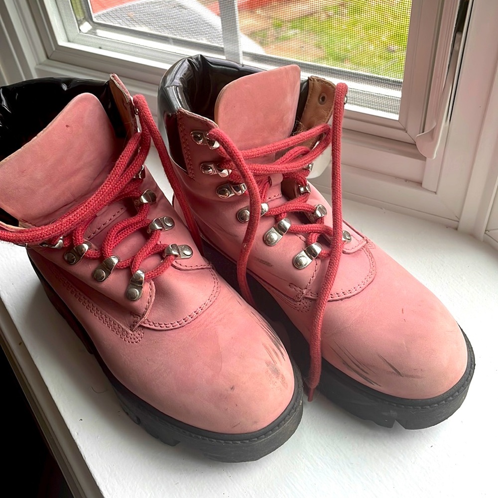 ACNE hiking boots